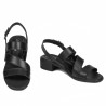 Damensandalen 5098 schwarz
