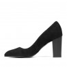 Elegante Damenschuhe 1278 schwarze Antilope
