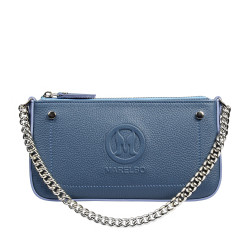 Damentasche Schultertasche 024g 01 biz blau