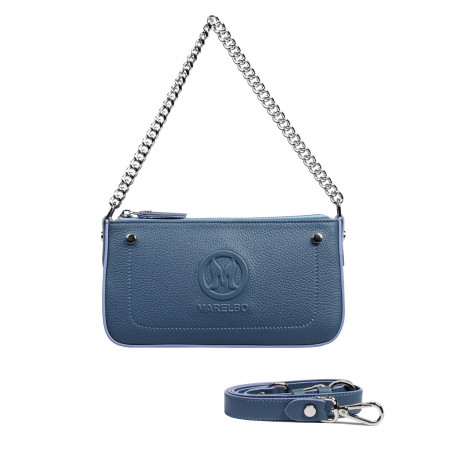 Damentasche Schultertasche 024g 01 biz blau