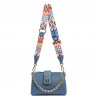 Damen Schultertasche 003g Blau