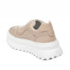 Damen Sneakers 6074 puder kombiniert