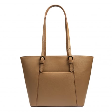Damen-Umhängetasche 021g braun Kaviar