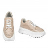 Damen Sneakers 6074 puder kombiniert