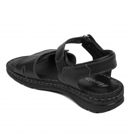 Damensandalen 5090 schwarz