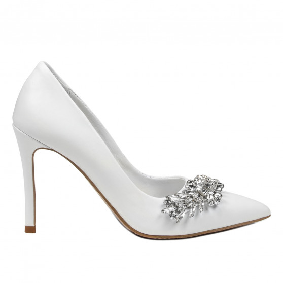Damen elegante Schuhe 1300 weiß Damen elegante Schuhe 1300 weiß