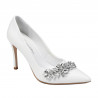 Damen elegante Schuhe 1300 weiß