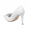 Damen elegante Schuhe 1300 weiß