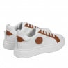 Damen-Sportschuhe 6073 weiß+camel