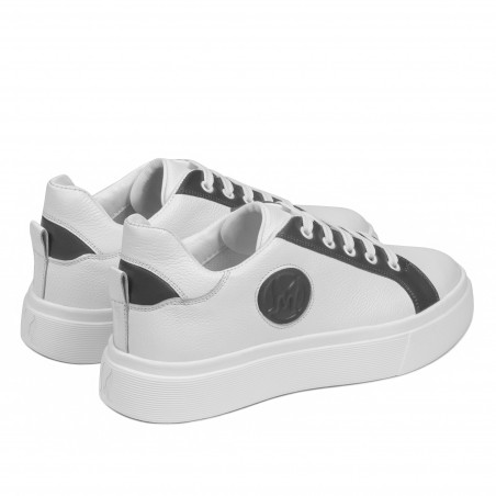 Damen Sportschuhe 6073 weiß+grau