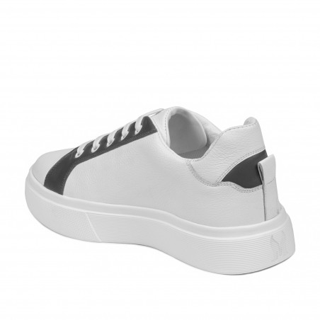 Damen Sportschuhe 6073 weiß+grau