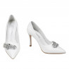Damen elegante Schuhe 1300 weiß