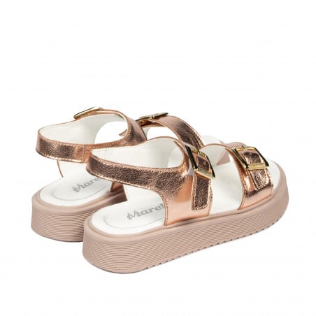 Kindersandalen 529 Perlmutt Puder