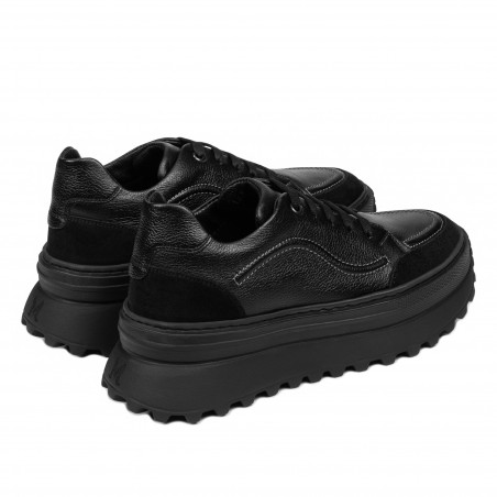 Damen-Sneaker 6074 schwarz kombiniert