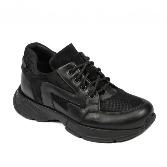 Jugendsportschuhe 8001 schwarz kombiniert Jugendsportschuhe 8001 schwarz kombiniert