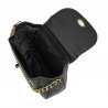 Damentasche Schultertasche 026g Biz Schwarz