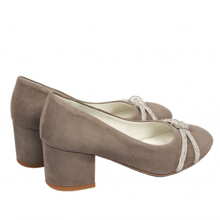 Elegante Damenschuhe 1336 Sandantilopen