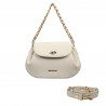 Damen-Schultertasche 026g biz panna