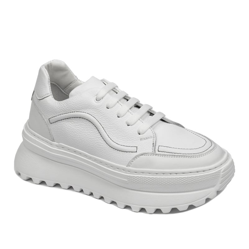 Damen-Sportschuhe 6074 weiß kombiniert