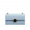 Damentasche Schultertasche 020g Babyblau