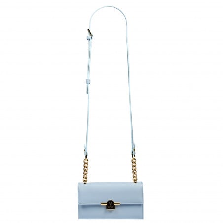 Damentasche Schultertasche 020g Babyblau