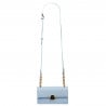 Damentasche Schultertasche 020g Babyblau