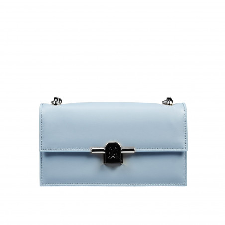 Damentasche Schultertasche 020g 01 Babyblau