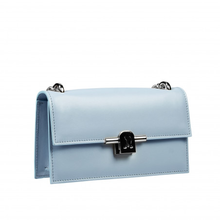 Damentasche Schultertasche 020g 01 Babyblau