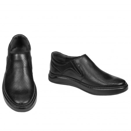 Herrenmokassins 971 schwarz