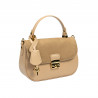 Damengeldbörse Handtasche 022g Beige Latte Kombiniert