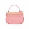 Damentasche Handtasche 022g rose kombiniert