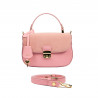 Damentasche Handtasche 022g rose kombiniert