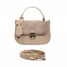 Damentasche 022g taupe kombiniert