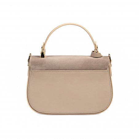 Damentasche 022g taupe kombiniert