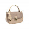Damentasche 022g taupe kombiniert