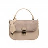 Damentasche 022g taupe kombiniert