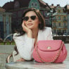Damentasche Schulter 026g biz pink fuchsia lifestyle