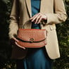 Damentasche Handtasche 023g Croco Camel lifestyle
