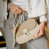 Damengeldbörse Handtasche 022g Beige Latte Kombiniert lifestyle