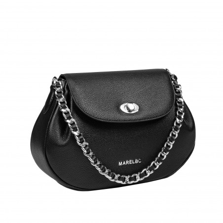 Damentasche Schultertasche 026g 01 biz schwarz