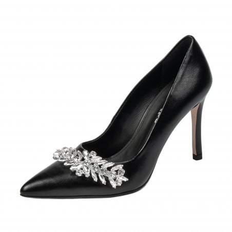 Damen Eleganzschuhe 1300 schwarz