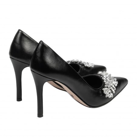 Damen Eleganzschuhe 1300 schwarz