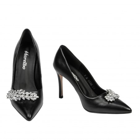 Damen Eleganzschuhe 1300 schwarz