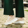 Damen Sneakers 6074 puder kombiniert lifestyle