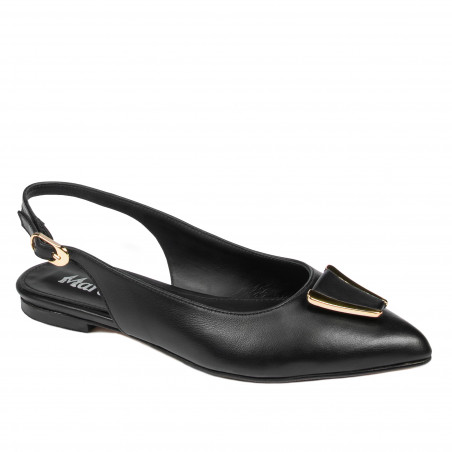 Damen Ballerinas 1333 schwarz