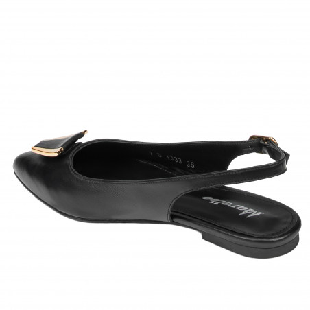 Damen Ballerinas 1333 schwarz