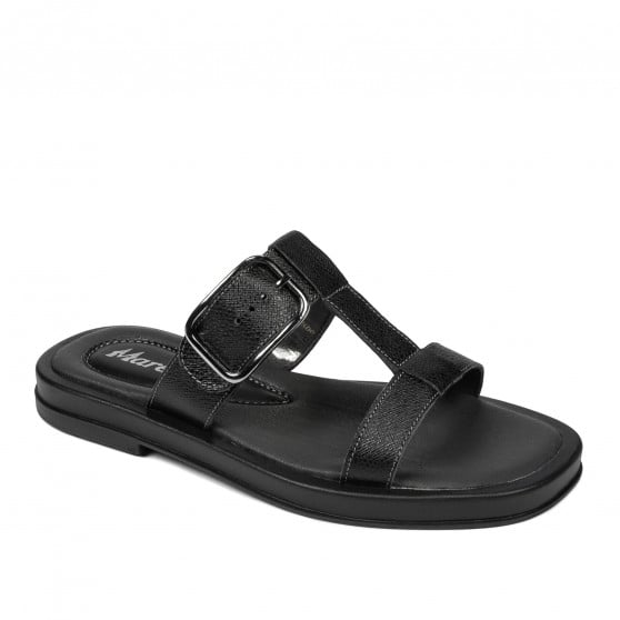 Damensandalen 5091 Schwarz Kaviar Damensandalen 5091 Schwarz Kaviar