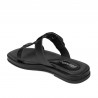 Damensandalen 5091 Schwarz Kaviar