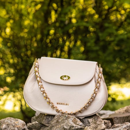 Damentasche für die Schulter 026g biz beige lifestyle
