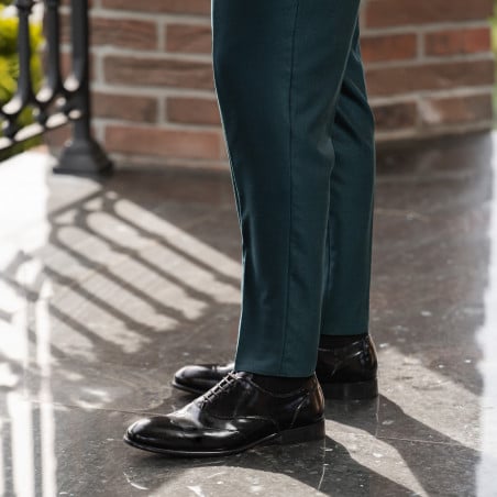 Elegante Herrenschuhe 964 schwarz Florantic